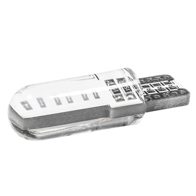 LED Лед Диодни Крушки За Габарит, Т10 W5W, COB 12-Core, 12V, 6 Цвята Светлина