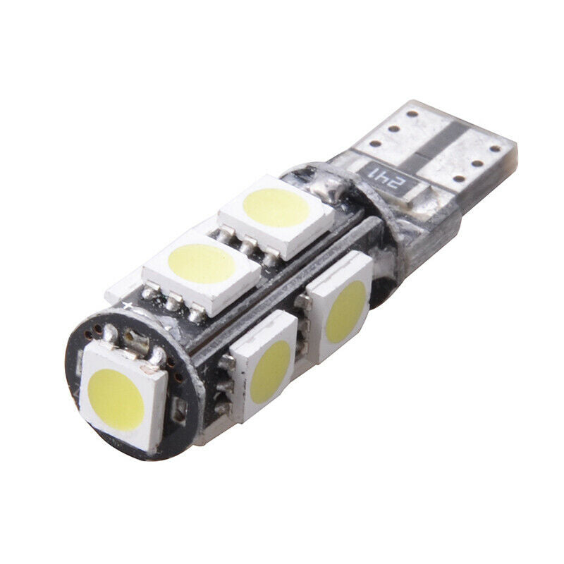 LED Лед Диодни Крушки За Габарит, Т10-5050 W5W, 9 SMD, 12V, 5 Цвята Светлина