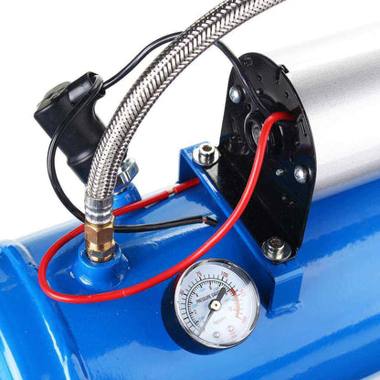 Компресор За Въздух Под Налягане, 12V, 150psi, 8 Бара, 6 литра, За Тромби, Помпене, Боядисване и др.