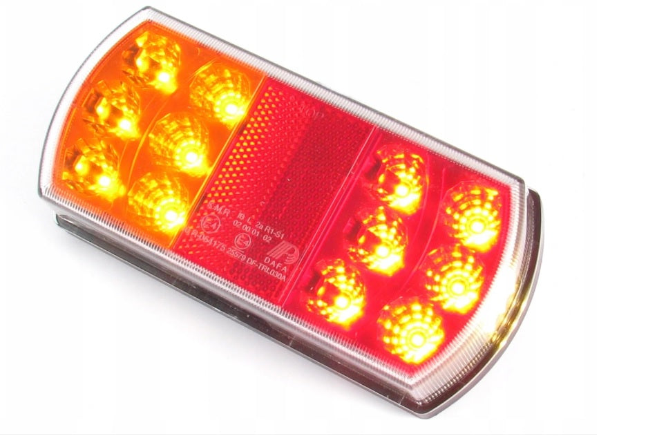 Комплект LED Светодиодни Стопове, С Кабел, Ляв и Десен, 5 Функции, Е-Мark, 12V-24V, Ремарке, Каравана, Камион, Агро Техника, Земеделски Машини
