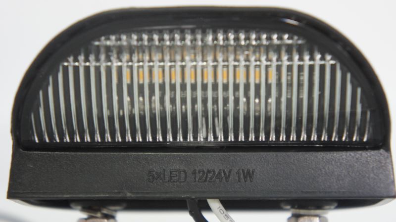 LED Oсветление, Лед Плафон за Регистрационен Номер, 12V-24V, 75X45mm