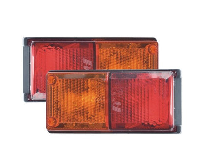 Комплект Стопове, Ляв и Десен, 4 Функции, Е-Мark, 12V-24V, Ремарке, Каравана, Камион, Агро Техника, Земеделски Машини