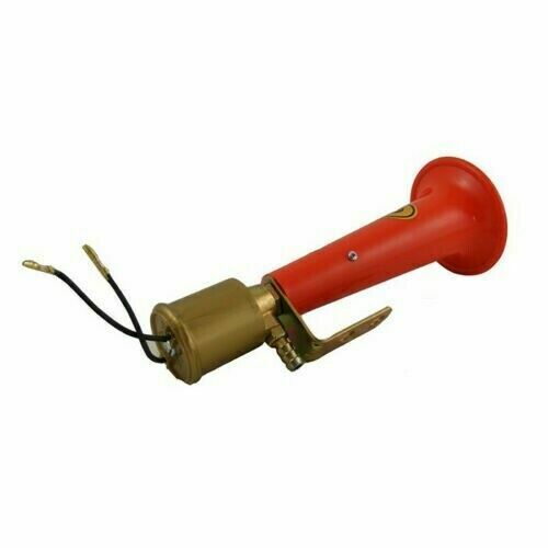 22см Тромба Клаксон Сирена Eдинична Kръгла Turkish Wolf Whistle  Уолф Хорн Иранска Фит Фит 12V-24V, За Кола, Камион, Бус , Автобус, TIR, Тежкотоварни машини и Др. 130db