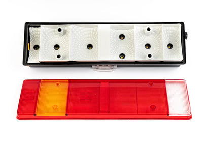 Комплект Стопове С Букса, 12V -24V, 46cm x 13cm, Подходящи за Бус Камион Тир Ремарке Караванa