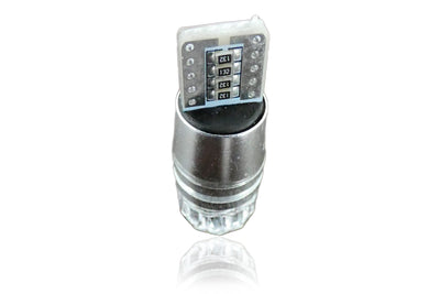LED Лед Диоднa Крушкa За Габарит, Т10 W5W, COB 8-Core, 12V , Canbus - Error free , Без грешки, Бяла и Синя Светлина