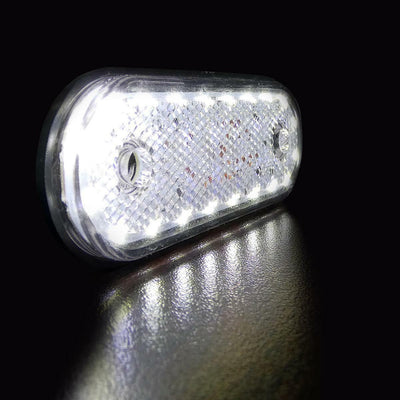 LED Диоден Габарит, Маркер, Токос, Бял, Червен, Жълт, Маркер, 20 Диода, 12V - 24V за камион бус, ван, каравана, платформа, кемпер