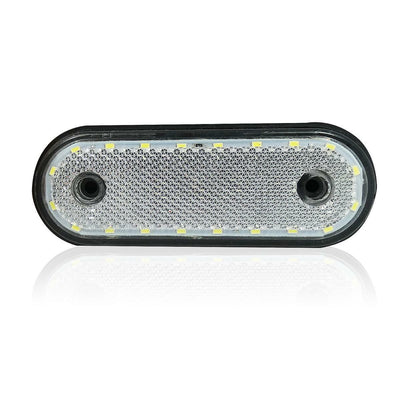 LED Диоден Габарит, Маркер, Токос, Бял, Червен, Жълт, Маркер, 20 Диода, 12V - 24V за камион бус, ван, каравана, платформа, кемпер