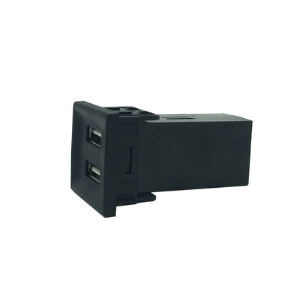 Двойно USB Зарядно за Вграждане за Volkswagen Фолксваген VW Transporter Транспортер Caravelle Каравел Т5 2003 - 2009