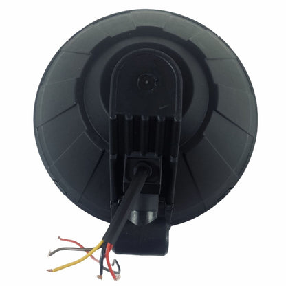 Комплект 2 Броя Халоген, Фар, Ø 225мм, 12V 24V, Крушка H1 + 6 LED ЛЕД Диода, E-Mark, За Камион, Трактор, Багер, Земеделски Машини и др.