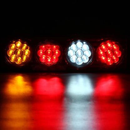 Комплект LED стопове мигач задна светлина 12V за камион, бус, ТИР, ремарке