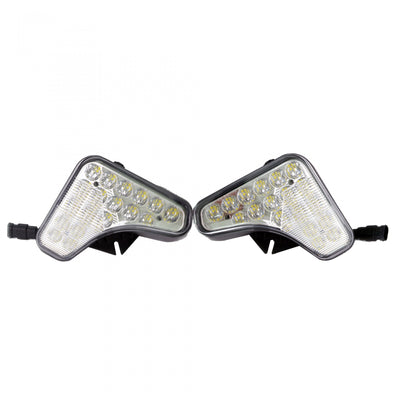Комплект Лед Диодни Фарове Led Халогени OSRAM LEDs 188мм/174мм/150мм 90W Подходящи За Мини Багер Bobcat