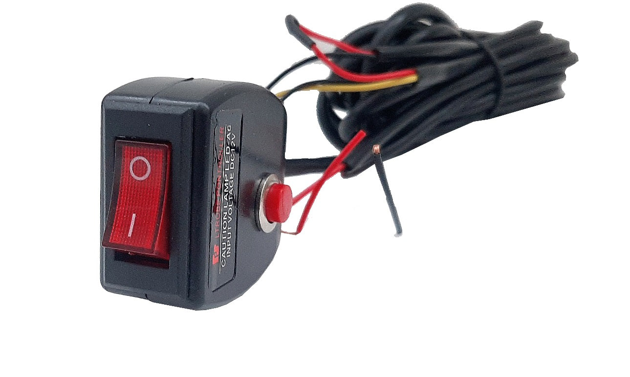 Комплект 2 Броя С Контролер 12.5 cm Сигнална Аварийна Блиц Маяк Led Бар Лампа Пътна Помощ Платформа