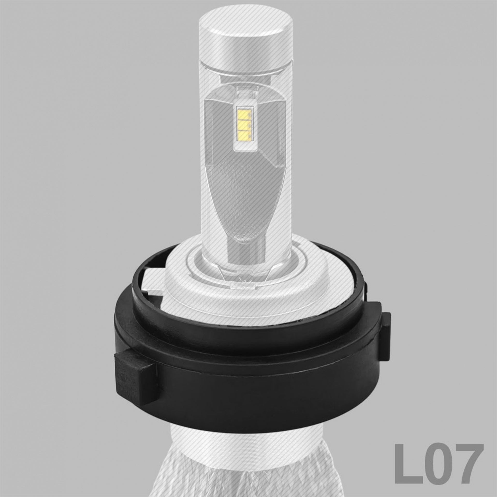 Комплект от 2 броя Aдаптери за LED крушки H7 за Фолксваген Volkswagen VW Голф 6 Golf 6 VI, Пасат Passat