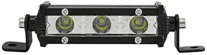 11 См Мощен LED бар с насочена Spot светлина 9W 3 LED 12V 24V За Мотор, АТВ, Джип, 4х4, Offroad, Камион