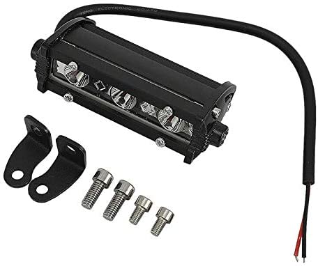 11 См Мощен LED бар с насочена Spot светлина 9W 3 LED 12V 24V За Мотор, АТВ, Джип, 4х4, Offroad, Камион