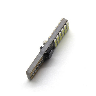 Комплект от 2 броя T10 Led крушки W5W 24SMD 12V-24V бяла светлина в блистер