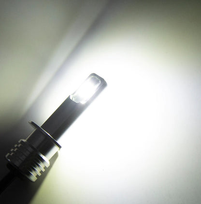 Комплект от 2 броя ЛЕД LED крушки за фарове H1 Х1 12V-24V Бели 6000k