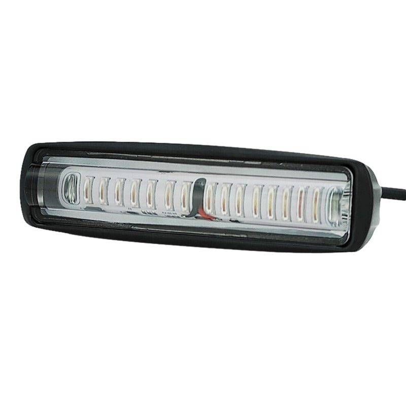 Универсална предупредителна LED ЛЕД червена светлина халоген лампа за безопасност на заден ход 12-80v 30W за мотокар електрокар багер валяк строителни и селскостопански машини пожарна кола и др.