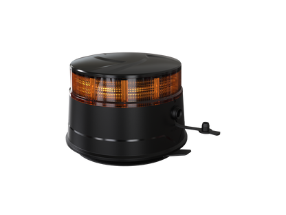 14W Лед Led Безжична Диодна Въртяща се Сигнална Аварийна Лампа Маяк Буркан с Магнит и Вендуза за Пътна Помощ Платформа и др.12V - 24V