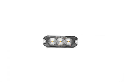 12-24V LED ЛЕД Жълта Аварийна Лампа Блиц Светлина Мигаща За Пътна Помощ Платформа и др. 8W с 4 режима 8х3 cm.