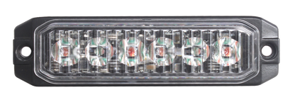 6 LED Блиц Светлина Мигаща Аварийна Лампа За Пътна Помощ Жълта 12V - 24V