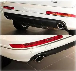 1 Брой Накрайник за ауспух на Ауди AUDI Q7,VW GOLF 5 R32 85-90 мм Дължина 17,5см