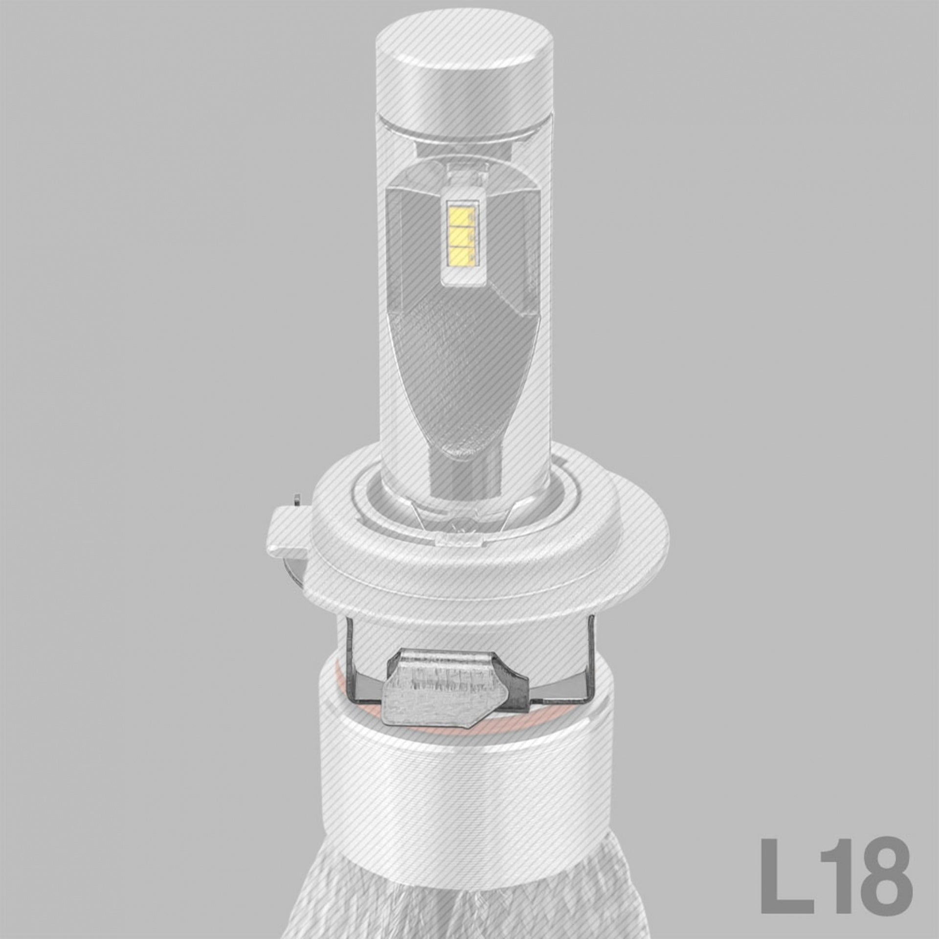 Комплект от 2 броя Адаптери за LED крушки H7 За Ауди Audi A3/A4L/A6L А3/А4А6Л