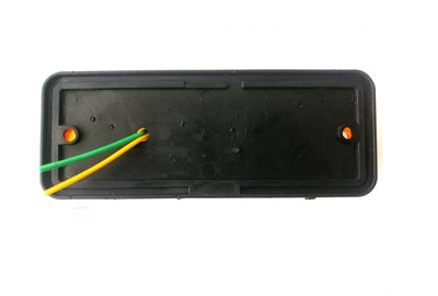 Универсална жълта оранжева сигнална лампа мигач габарит 14 х 5,5 cm 12V - 24V