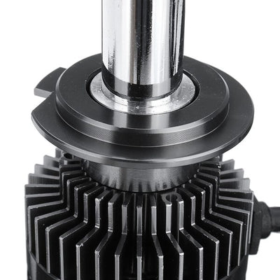 Комплект 3D CSP LED ЛЕД диодни крушки H11 H8 H9 Х11 Х8 Х9 12V 100W 20000lm за фарове Canbus без грешки 360° градуса
