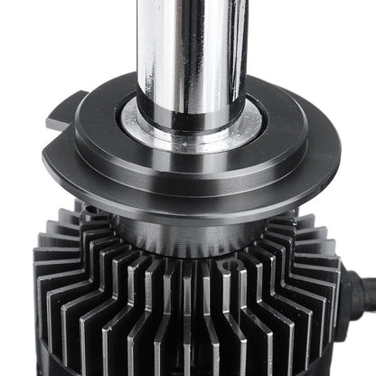 Комплект 3D CSP LED ЛЕД диодни крушки H7 Х7 12V 100W 20000lm за фарове Canbus без грешки 360° градуса