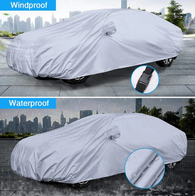 Водоустойчиво висококачествено покривало за автомобил размер XXL ХХЛ 5.2m x 2m x 1.5m в чанта за съхранение