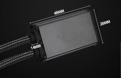 Комплект от 2 броя LED ЛЕД диодни крушки H4 Х4 12V 120W 13000lm за фарове Canbus без грешки 6000К къси/дълги