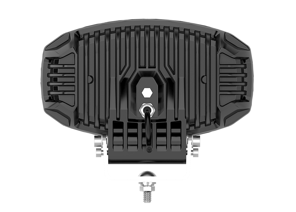 80W LED Лед Диоден Фар Халоген Лампа С Три Функции Неон Neon Ефект Бяло-Жълто / Оранжево 5800lm 12V - 24V E-Mark