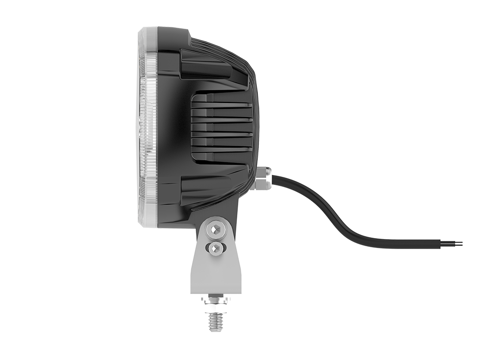 80W LED Лед Диоден Фар Халоген Лампа С Три Функции Неон Neon Ефект Бяло-Жълто / Оранжево 5800lm 12V - 24V E-Mark