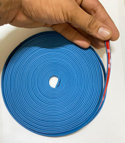 Протектор лента предпазител декорация за джанта джанти 8м. синя