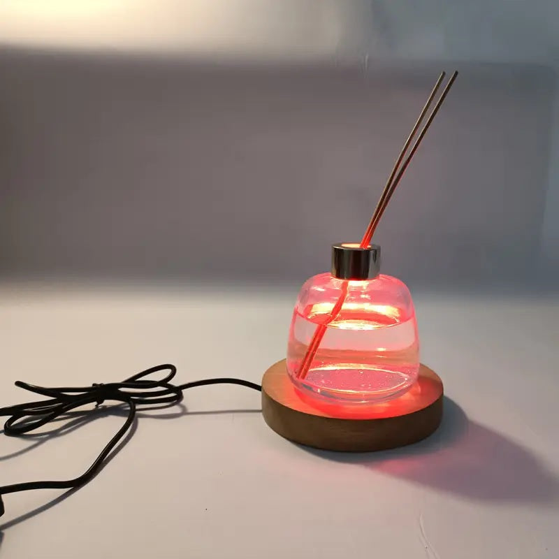 ЛЕД LED Светодиодно осветление за ароматизатор POPPY със 7 различни цвята 12V - 24V с конектор за запалка