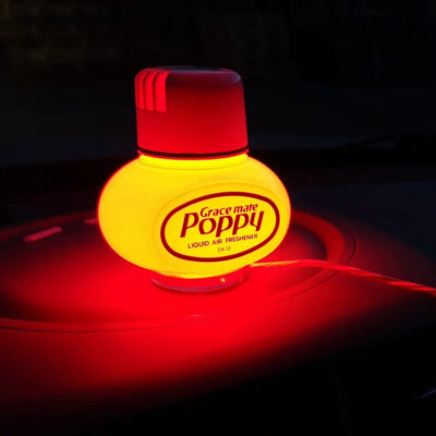 ЛЕД LED Светодиодно осветление за ароматизатор POPPY със RGB 7 различни цвята 12V - 24V с USB