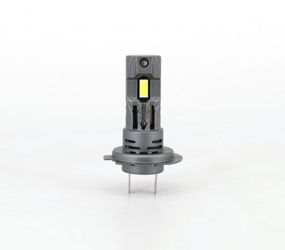 Комплект от 2 броя Умалени Мини Лед Led Диодни Крушки E4S H7 H18 Х7 Х18 12V 50W 15000lm за Автомобил Мотоциклет Трактор Камион Бус и др.