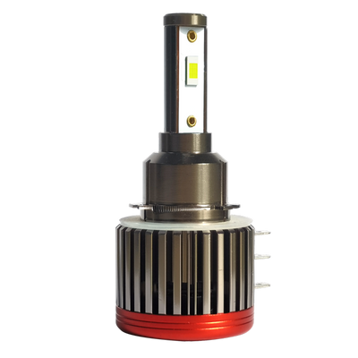 Комплект Лед Led Диодни Крушки F2 H15 12V 24V 72W 10000lm За Фарове Can Bus без Грешки къси/дълги