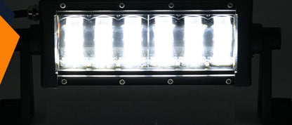 9D 27 СМ Led Bar Лед Бар Hi/Lo Къси Дълги Водоустойчив Удароустойчив 12V 24V 3840 LМ 48W С Лупи Off-Road Лед Бар За Джип ATV