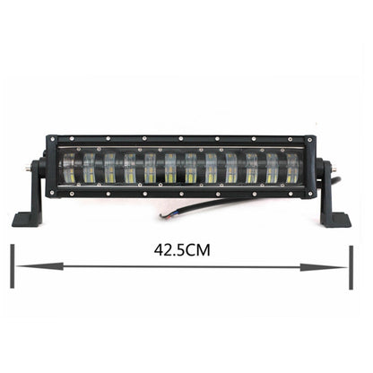 9D 42.5 СМ Led Bar Лед Бар Hi/Lo Kъси Дълги Водоустойчив Удароустойчив 12V 24V 7680 LМ 96W С Лупи Off-Road Лед Бар За Джип ATV