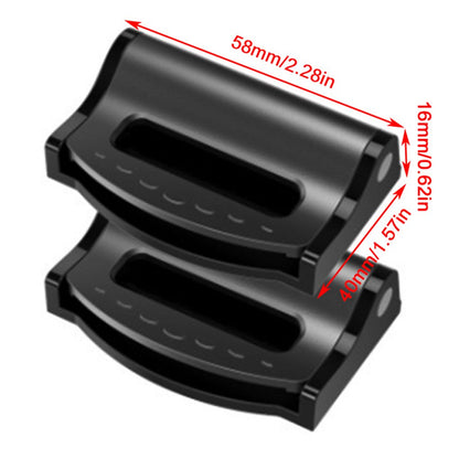 Комплект от 2 броя Черни ограничители за колан за бременни жени и малки деца