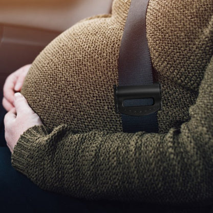 Комплект от 2 броя Черни ограничители за колан за бременни жени и малки деца