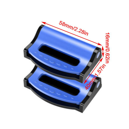 Комплект от 2 броя Сини ограничители за колан за бременни жени и малки деца