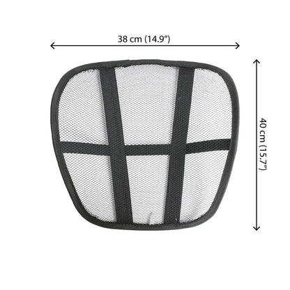 Мрежеста Анатомична Ортопедична облегалка за кръст за кола стол и офис