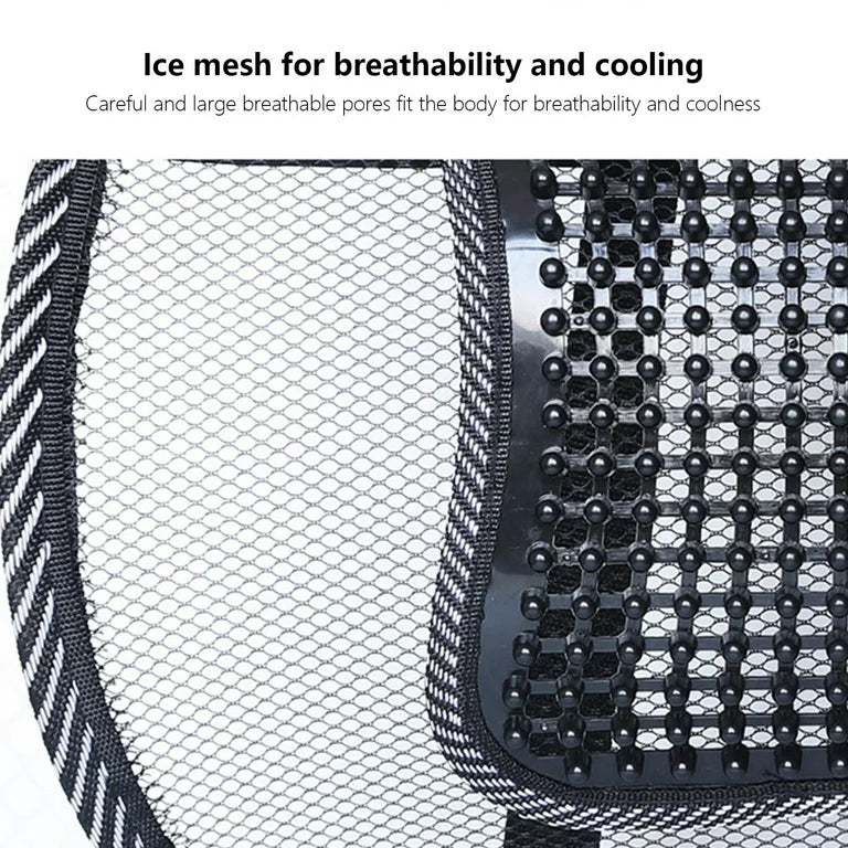 Анатомична облегалка лумбална опора за офис стол или автомобилна седалка