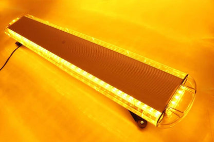 12V 24V Лед Led Диодна Мощна Аварийна Сигнална Лампа Буркан с Магнит 130 см 10 режина Бяло Стъкло За Пътна Помощ Платформа Снегорин и др.