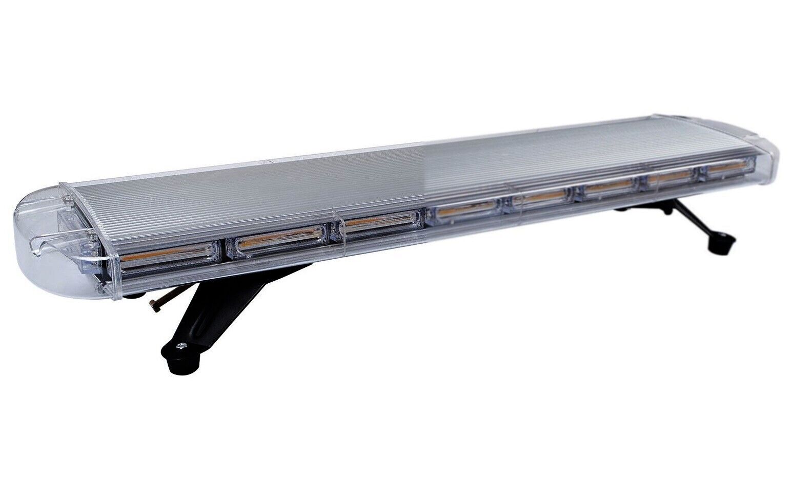 12V 24V Лед Led Диодна Мощна Синя Аварийна Сигнална Лампа Буркан 97.5 см 10 режина За Пътна Помощ Платформа Снегорин и др.