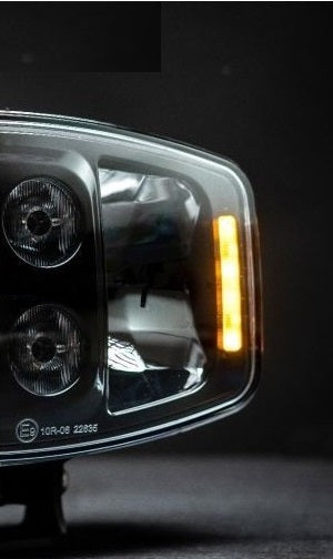 ЛЕД LED Високомощен диоден фар халоген лампа 247 см 12V - 24V бяло-жълто за камиони трактор земеделски машини и др