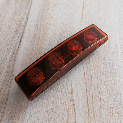 1бр Оранжев преден габарит LED сенник маркер за Скания Scania - 180mm x 40 mm + букса